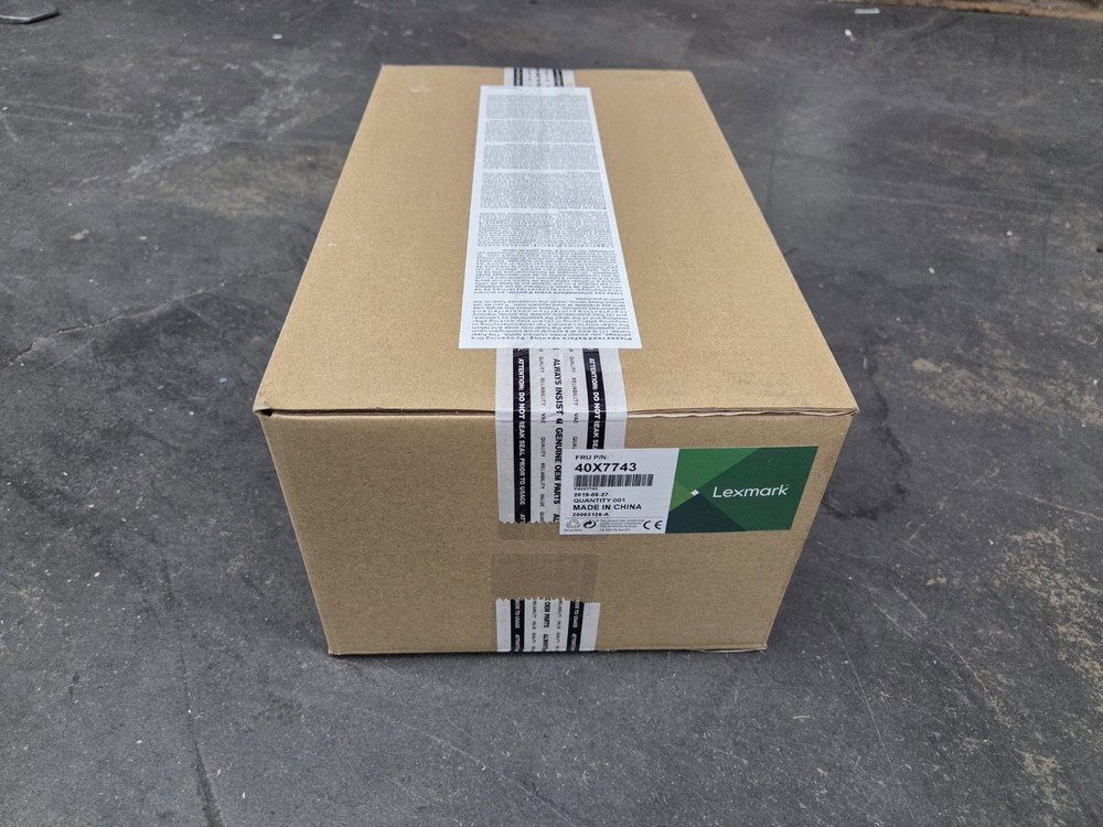Lexmark 40X7743 Genuine Fuser Unit Opened Box
