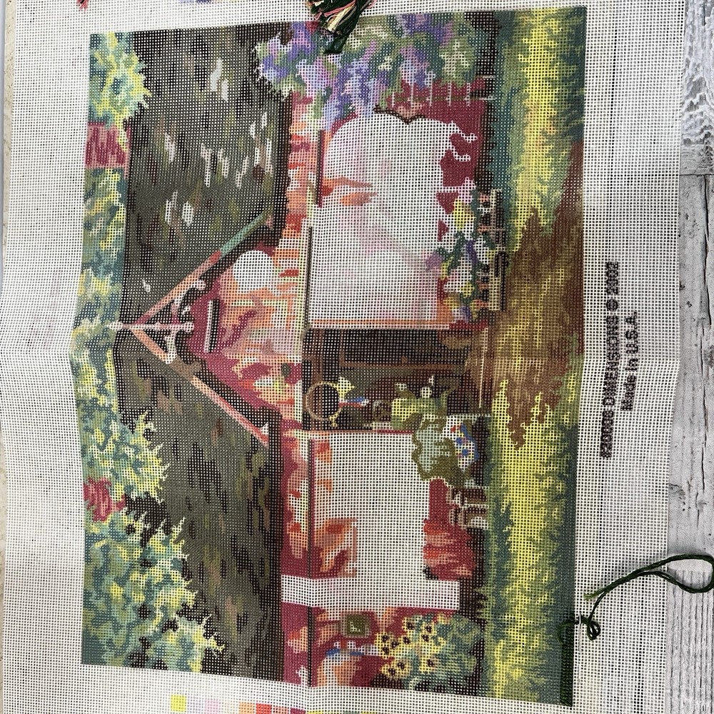 Dimensions Antique Barn Needlepoint￼Kit 16 X 12