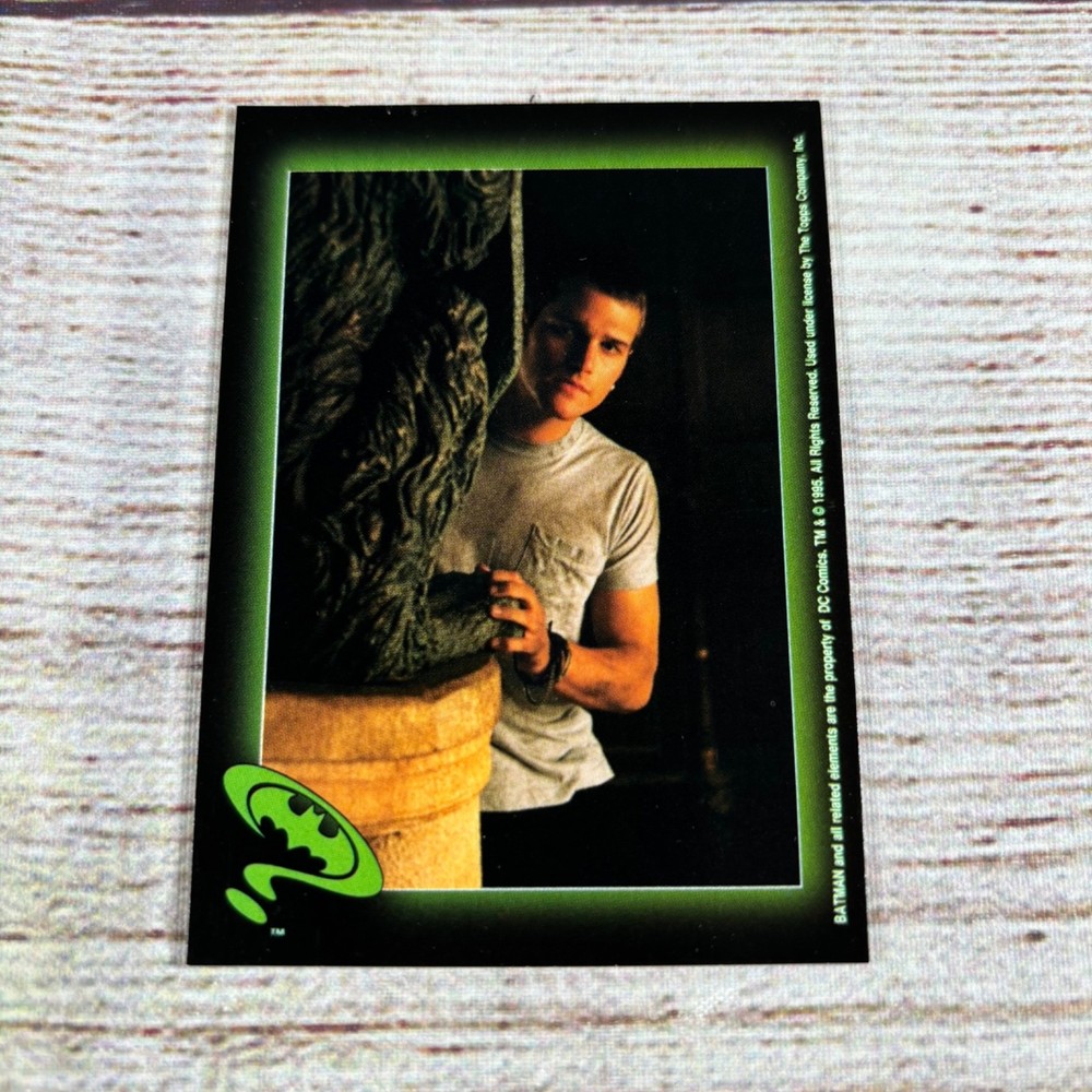 1995 Topps Batman Forever Sticker - #66 Dick Emerging