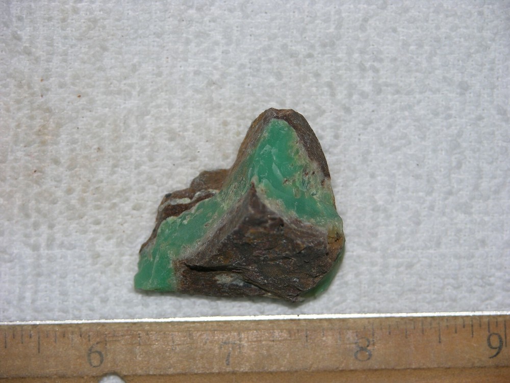 Chrysoprase rough mixed gem grade Australia 1.75 inch C43