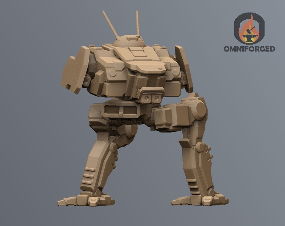 Cicada Mini CDA-1A MWO Mech Miniature Compatible with Battletech
