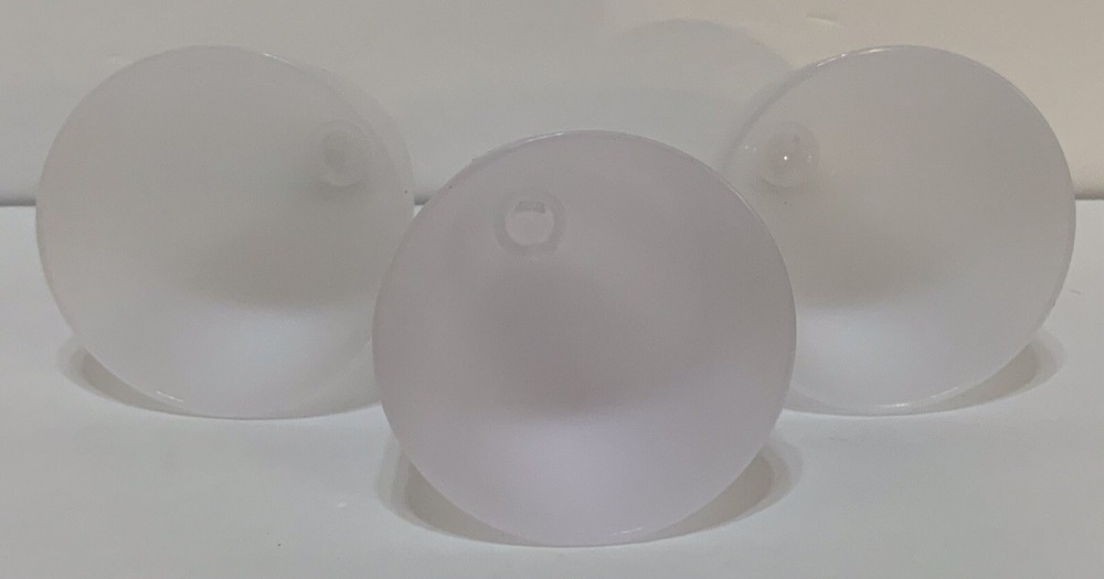 Tupperware Pudding Dessert Parfait Cups Only No Base White Tall