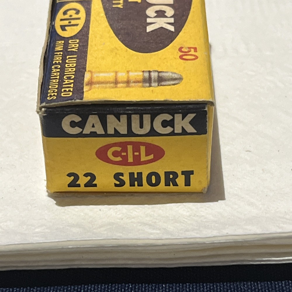 Canuck 22 Short Empty Collector Box Very Clean