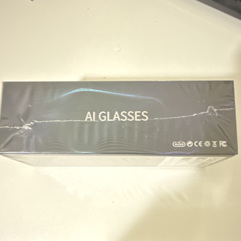 DMES AI Glasses Smart Glasses Open Audio Microphone Touch Control Bluetooth