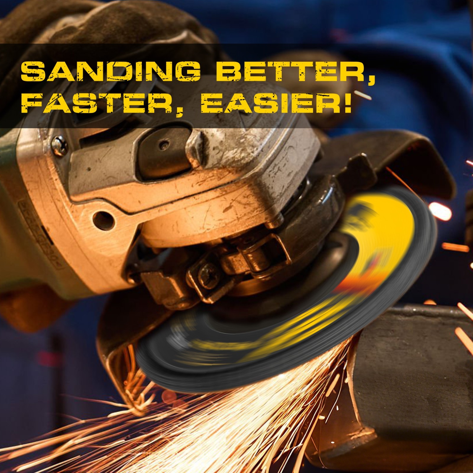 120PACK 4-1/2" Zirconia Flap Disc 4.5 inch Grinding Wheels Angle Grinder 40 Grit