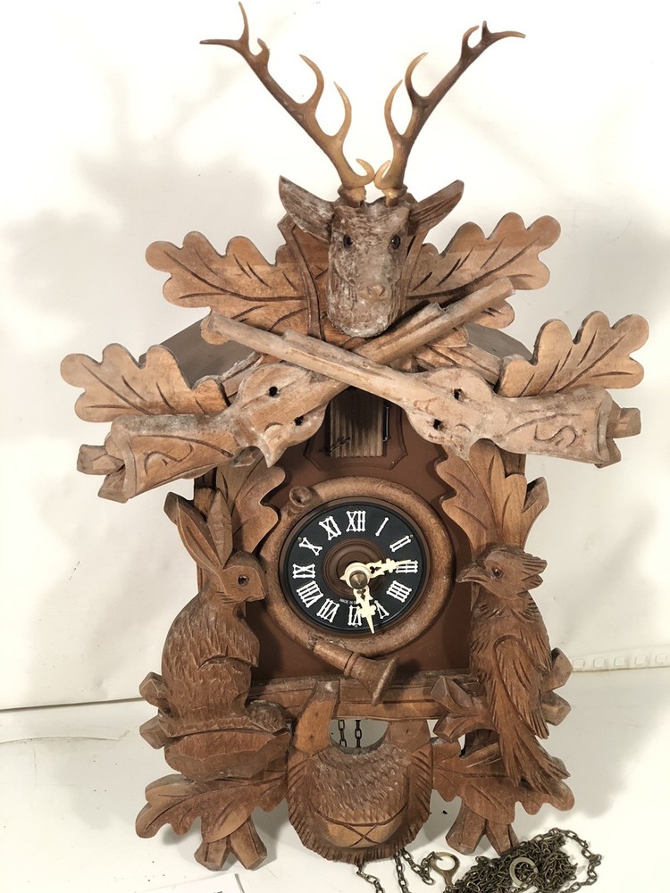 Hubert Herr Black Forest Cuckoo Clock Made In Germany