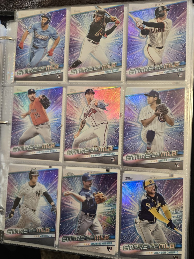17 Binders Of 500 Cards