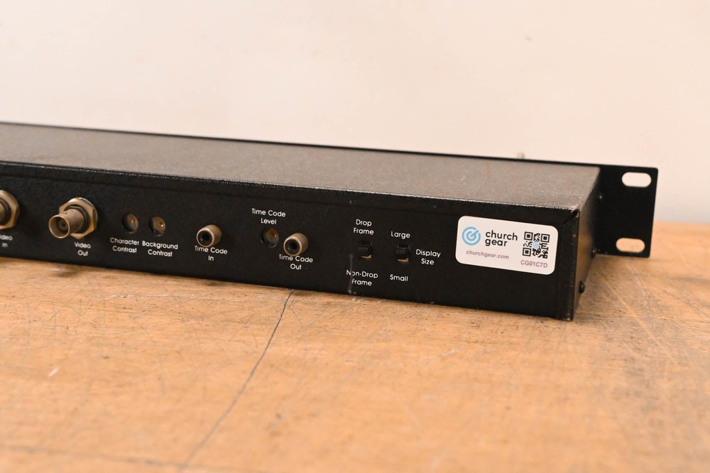 Fast Forward Video F200 Time Code Generator / Reader CG01C7D