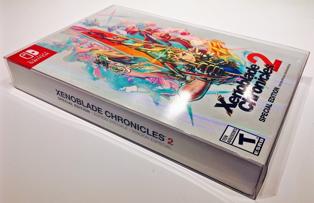 1 Clear Box Protector XENOBLADE CHRONICLES 2 Special Edition Nintendo Switch