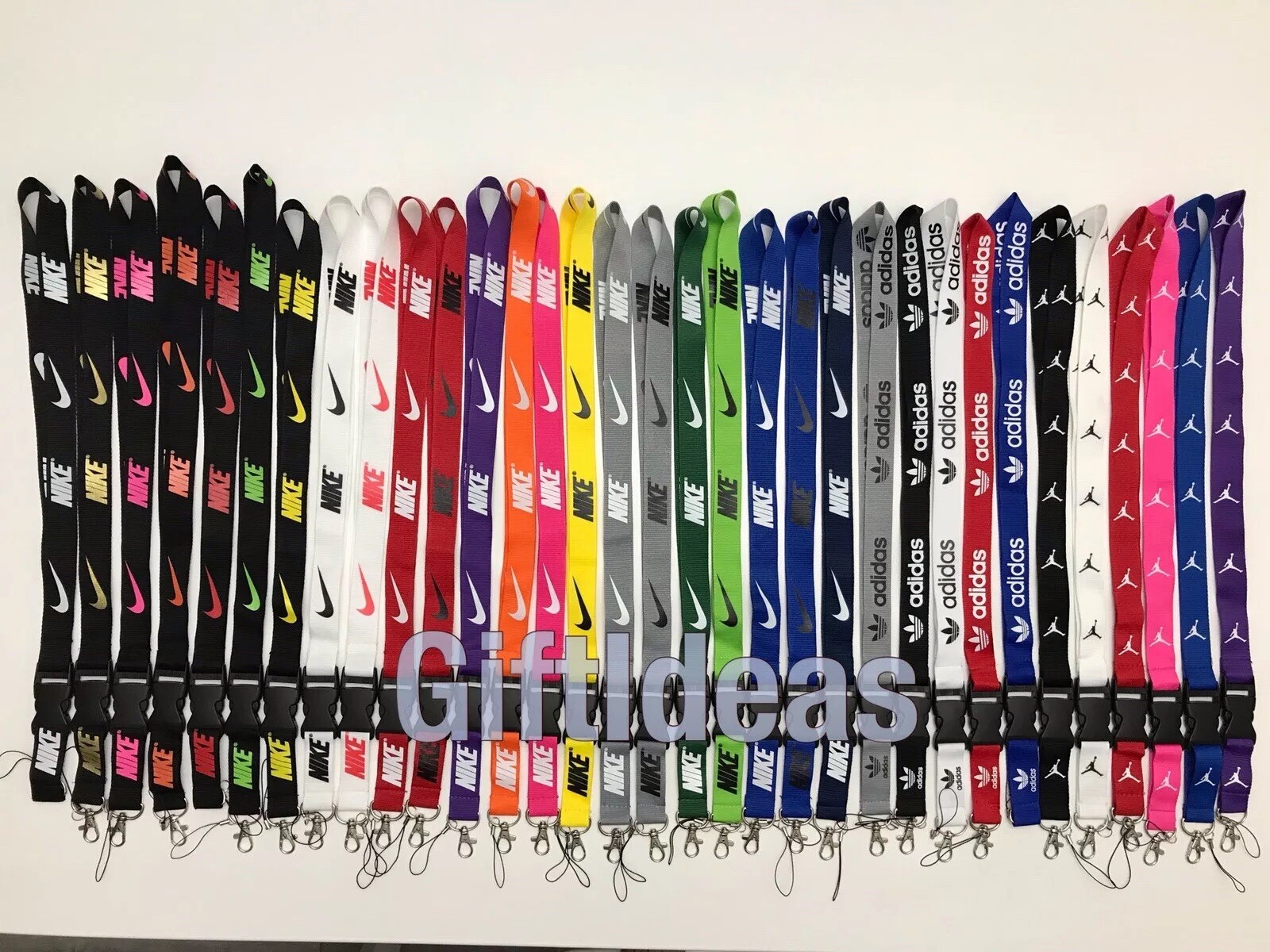 Nike Lanyard Detachable Keychain iPod Camera Strap Badge ID