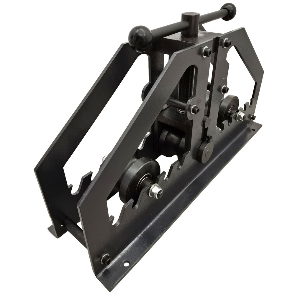 Hand-Operated Roll Bender Adjustable Angle Pipe Bending Tool for Plumbing & DIY