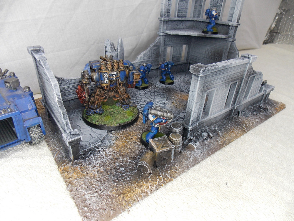 WARGAMING TERRAIN PAINTED BUILDING