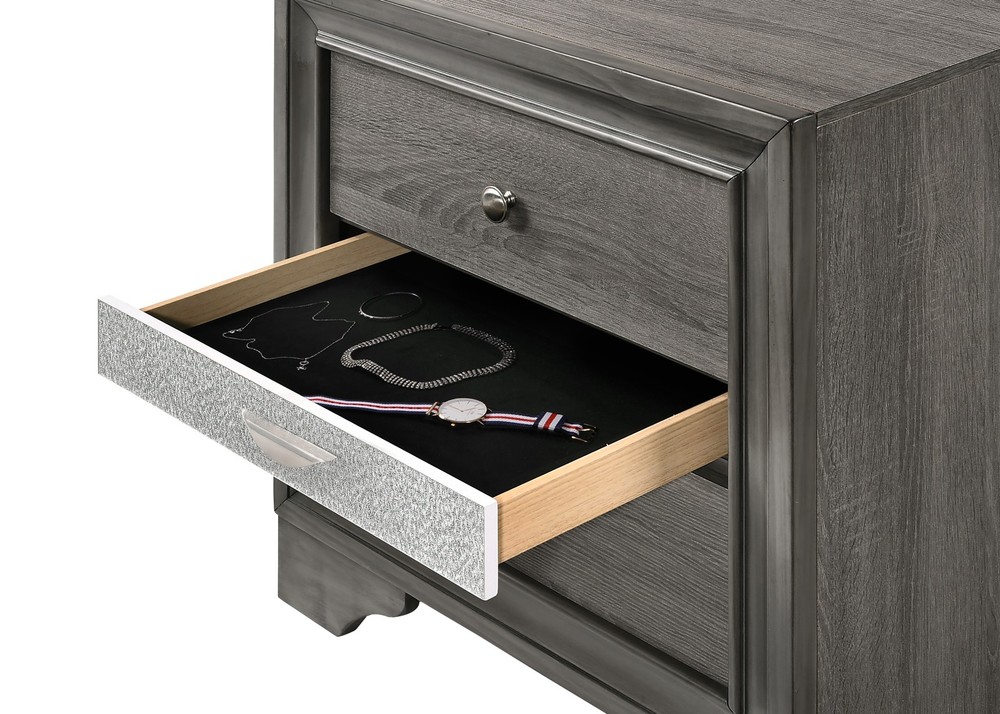 Matrix Nightstand Gray