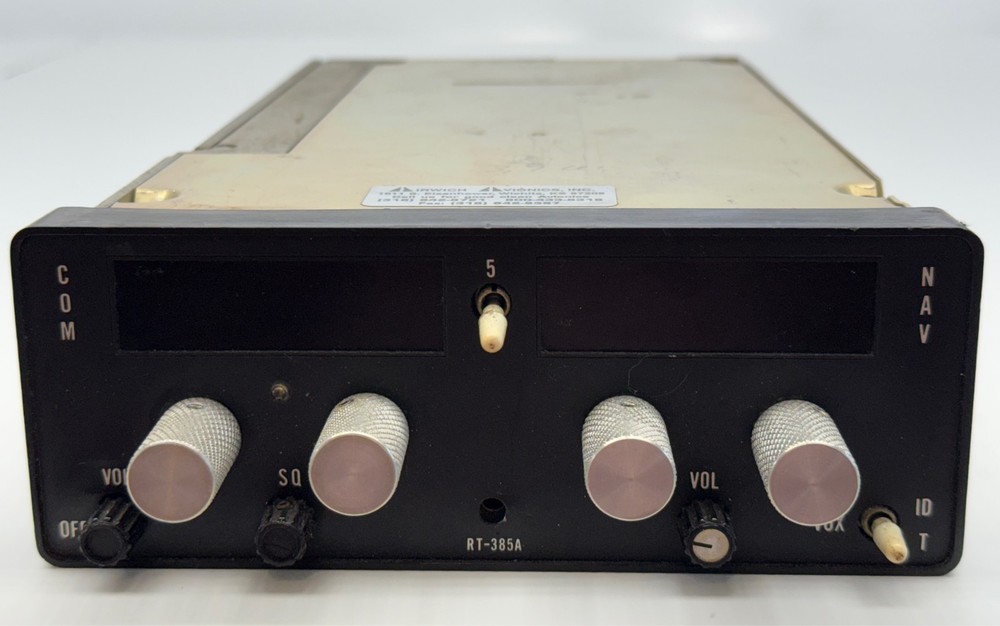 ARC RT-385A 46660 NAV COM 28V TRANSCEIVER CESSNA TSO C37b C38b CORE