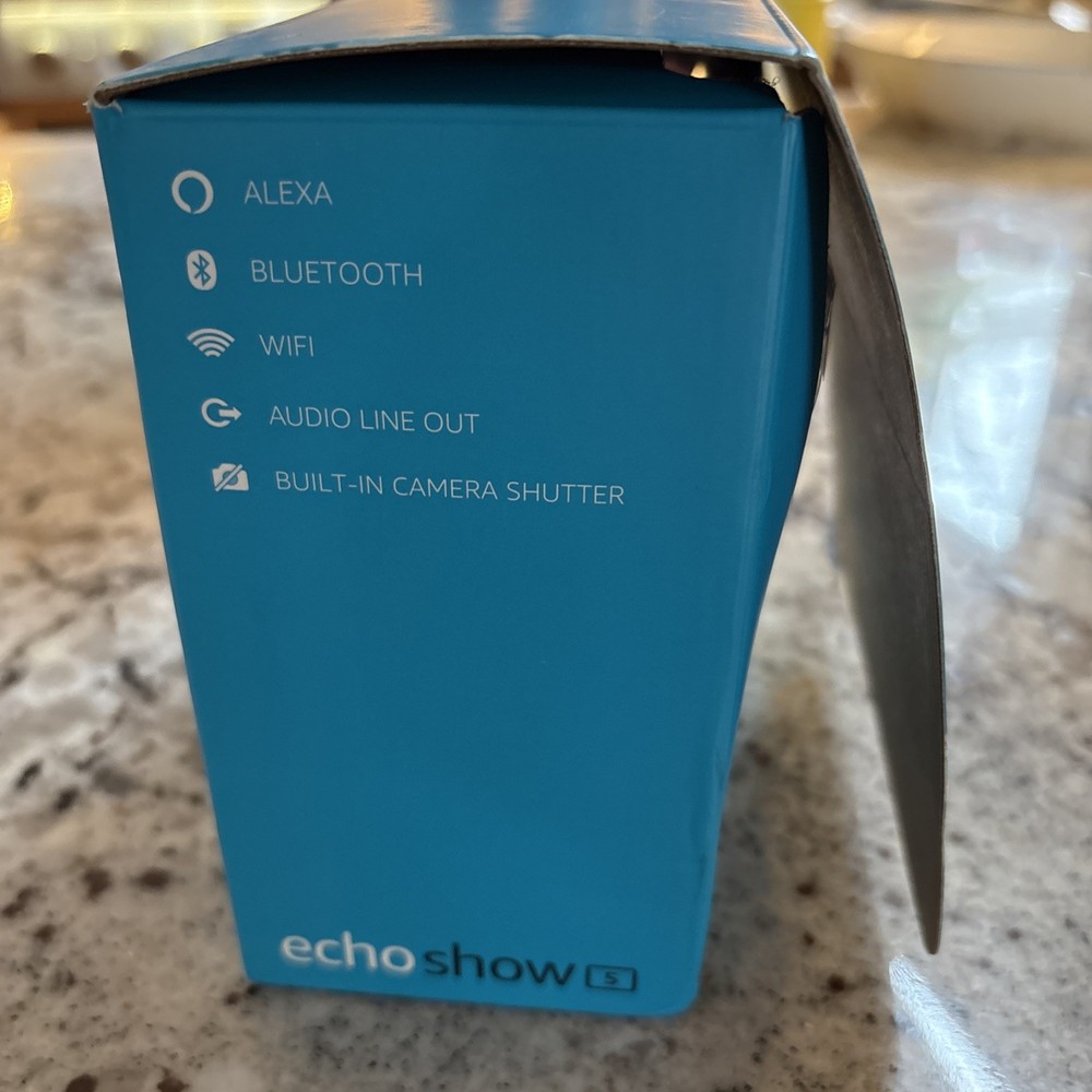 Amazon Echo Show 5 - Compact Echo w/ 5.5" Screen - New Open Box