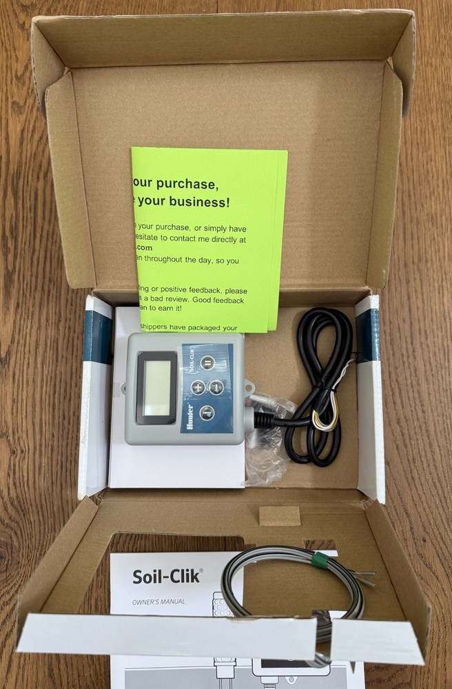 Hunter Soil-Clik Soil Moisture Probe and Module Moisture Sensor