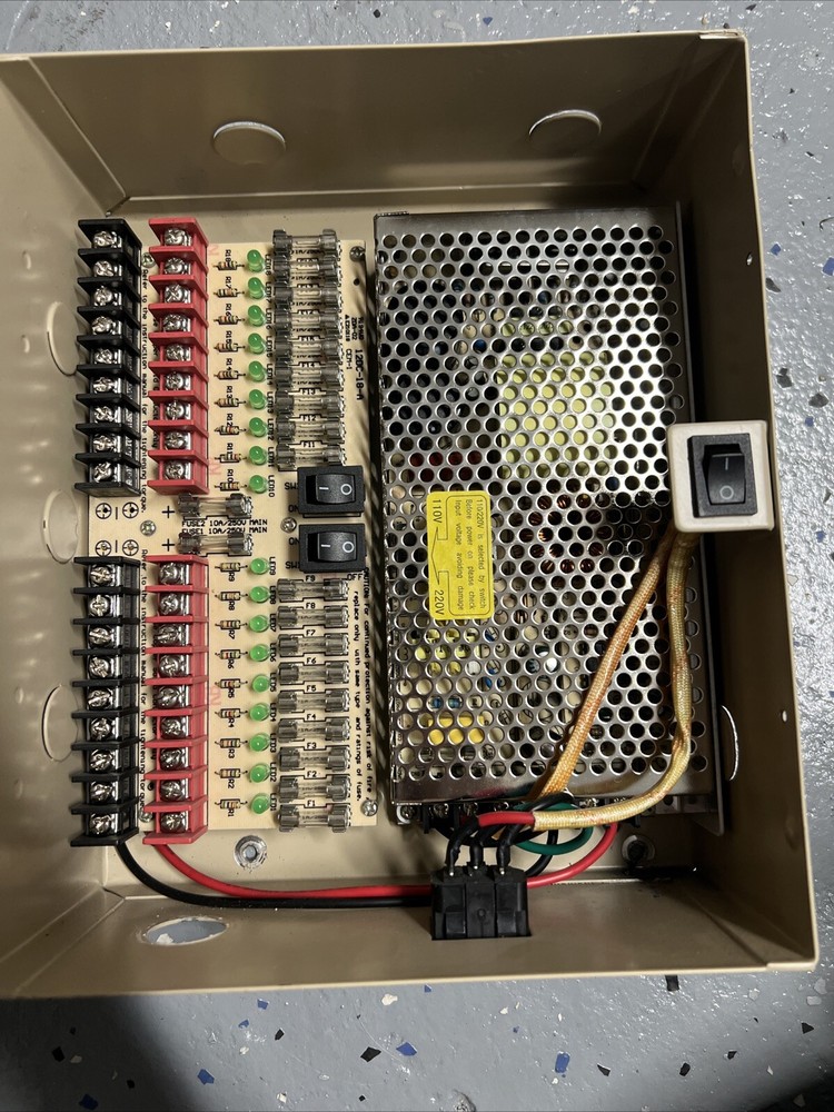 18 Port CCTV Power Supply PS18DC10A