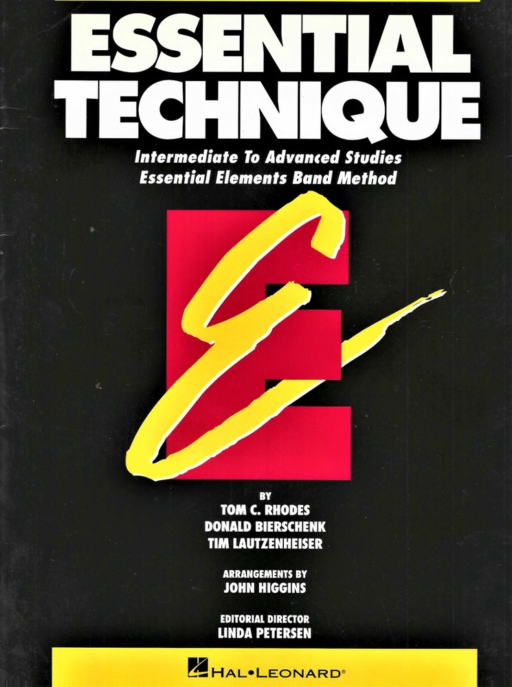 Essential Technique, Eb Alto Saxophone, (Essential Elements Band Method)