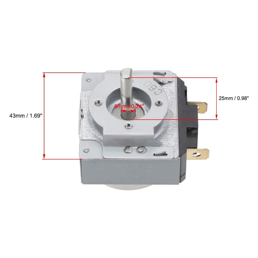 Time Controller Timer Switch 60 Minutes 60Meter Replacement Timer