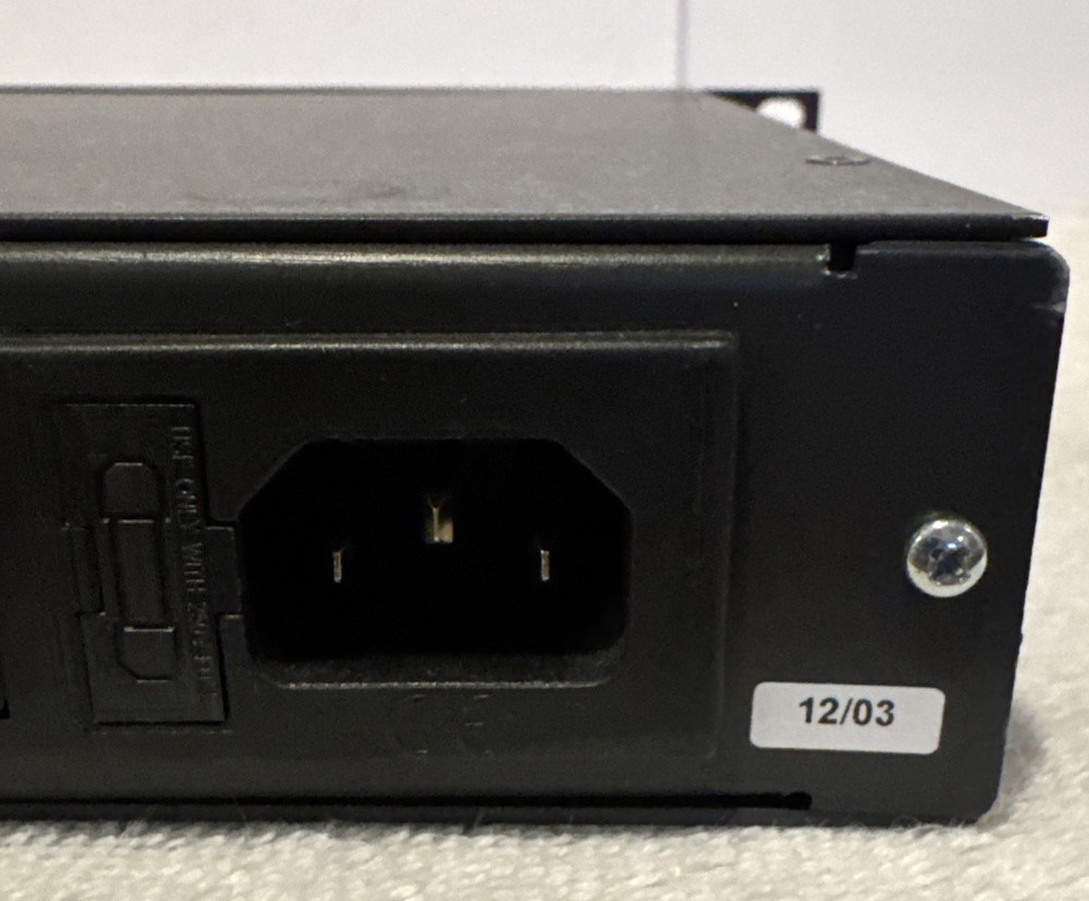 Leightronix TCD R/P Plus-Bus Enabled MPEG Recorder/Player Powers On Read