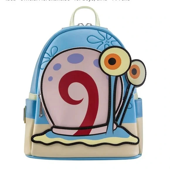 Loungefly Nickelodeon SpongeBob Squarepants Gary Cosplay Mini Backpack & Wallet