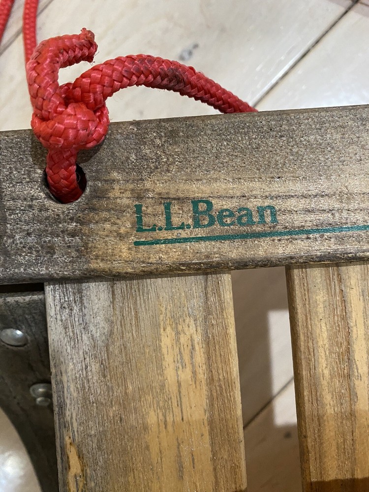 child sled used / L.L. Bean