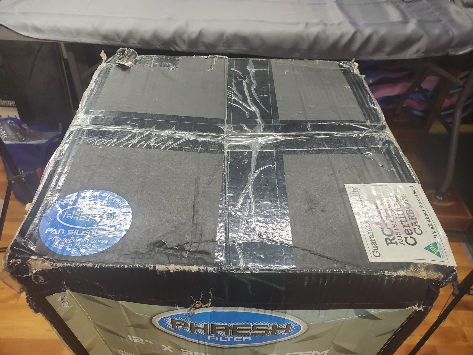 NEW PHRESH FILTER 12 IN X 39 IN 1700 CFM - Certified Carbon