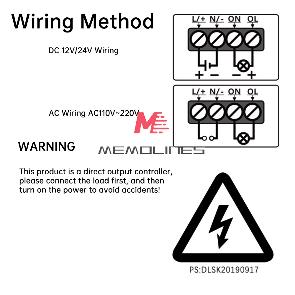 W3050 AC110-220V LCD Digital Microcomputer Time Controller Delay Relay Module