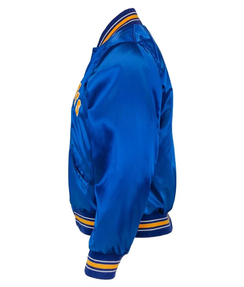 Seattle Mariners 1982 Bomber Blue Jacket with FREE SHIPPING