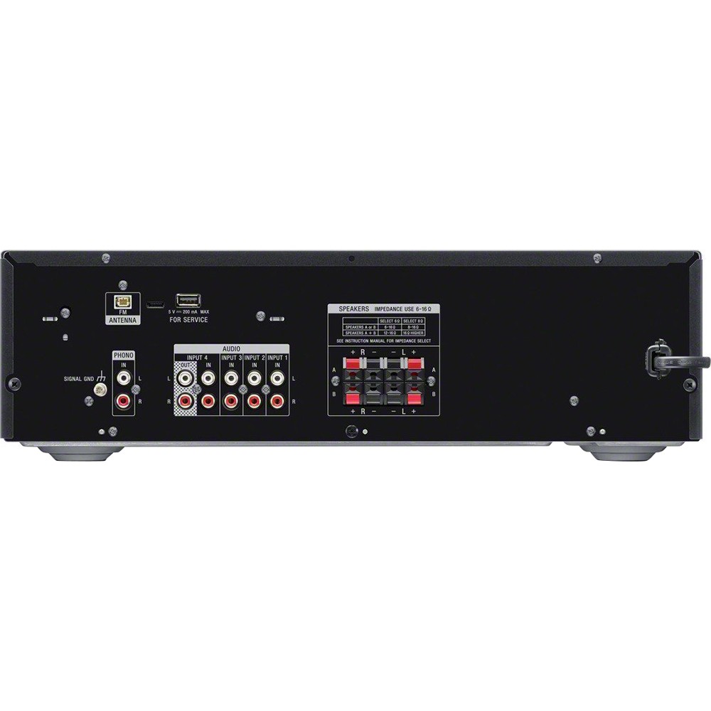 Sony 2-Ch Stereo Receiver w/ Phono Inputs and Bluetooth - STRDH190 - Open Box