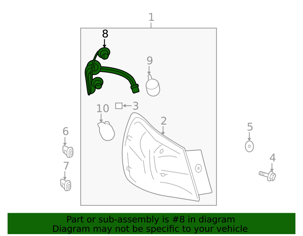 Genuine Nissan Socket & Wire 26556-JM00A