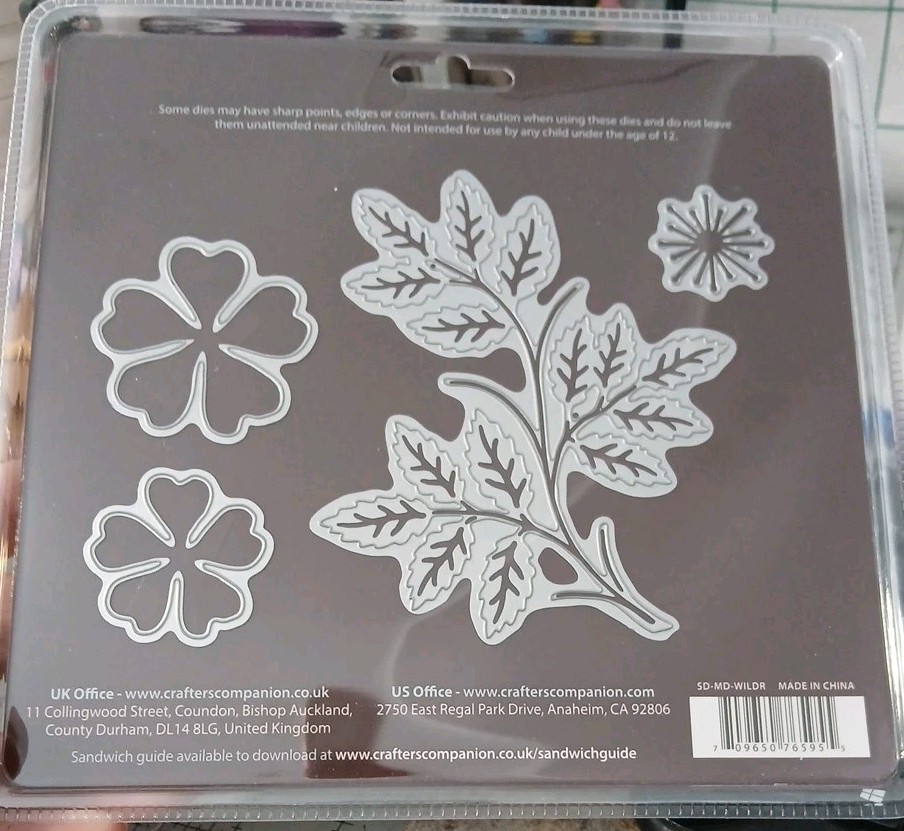 Sheena Dougless Wild Rose Die Set