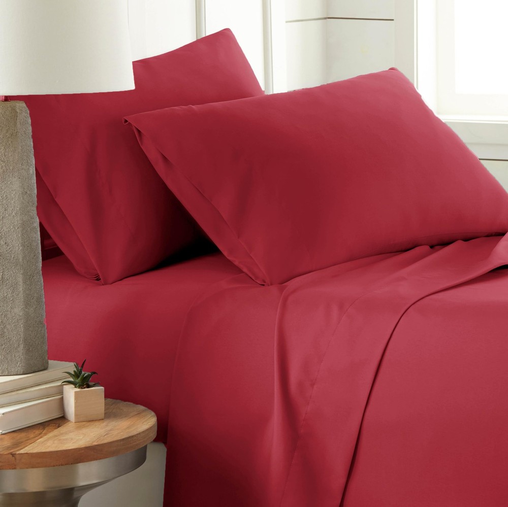 , Inc. 14" Deep Pocket Queen Size Sheets, 3-Piece Microfiber Bedding Set, Dee...