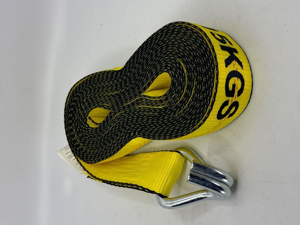 2" X 35' Ratchet Strap w J Hook 2 Pack