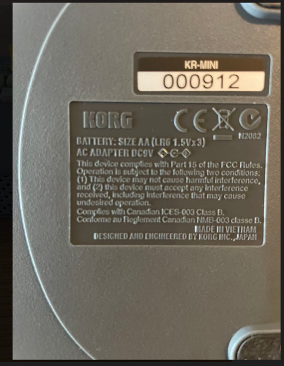 KORG D4 Digital Recorder From Japan