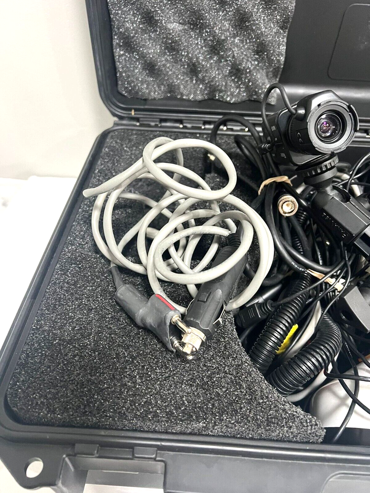 Watec WAT-232 Compact Color Day/Night Camera Bundle w/Case