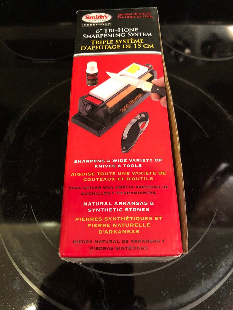 Smith Abrasives - 6" Three Stone Sharpening System