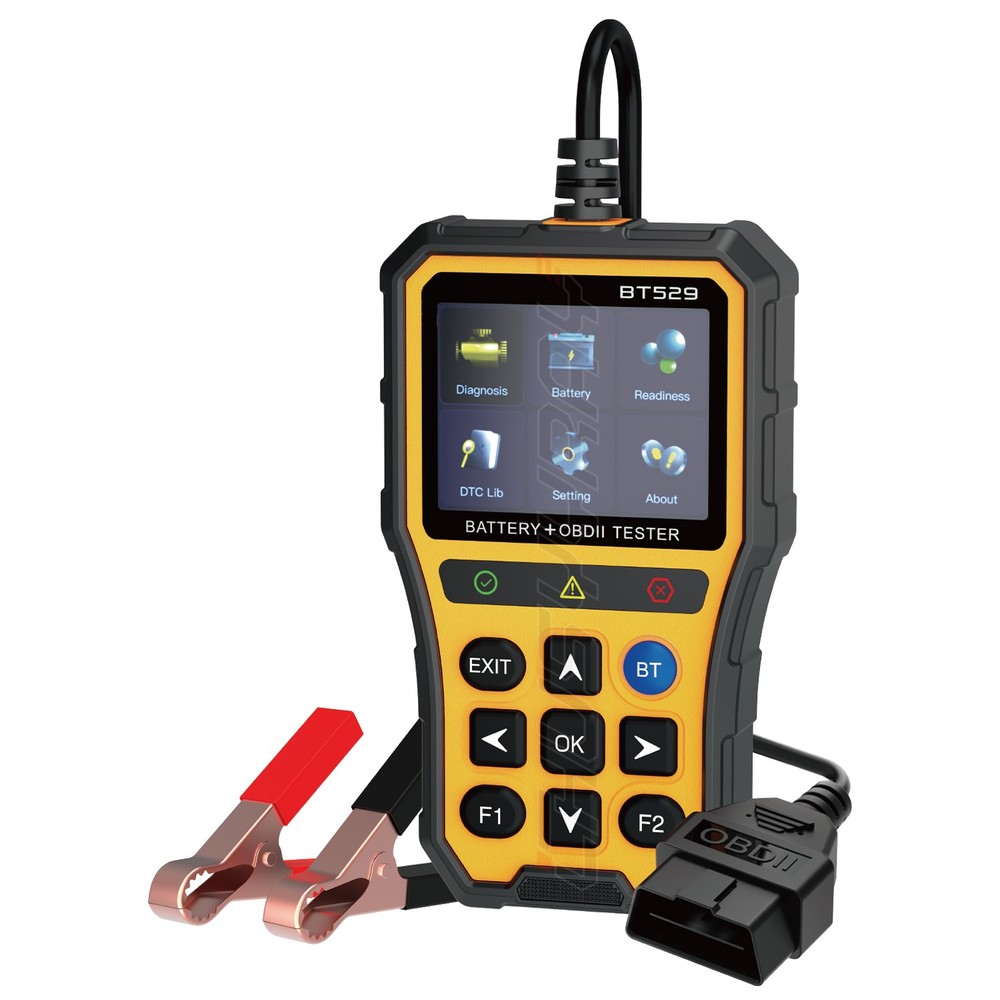 BT529 OBD2 Scanner OBD Code Reader Car Diagnostic Tool Check Engine Fault