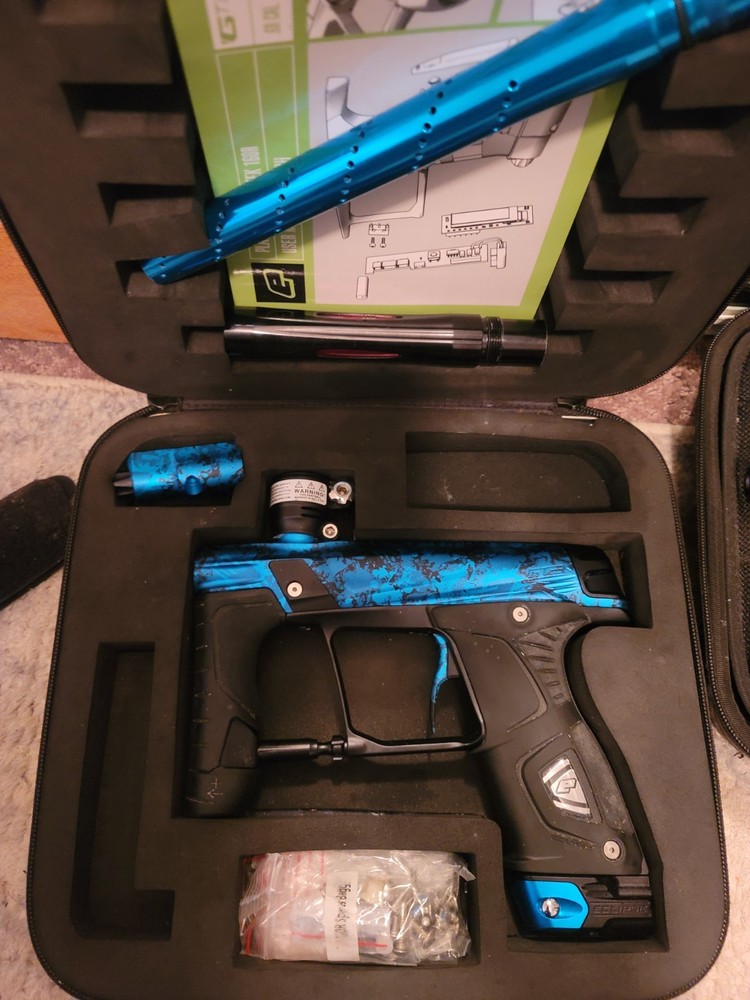Planet Eclipse Gtek Electronic Paintball Marker Blue & Black