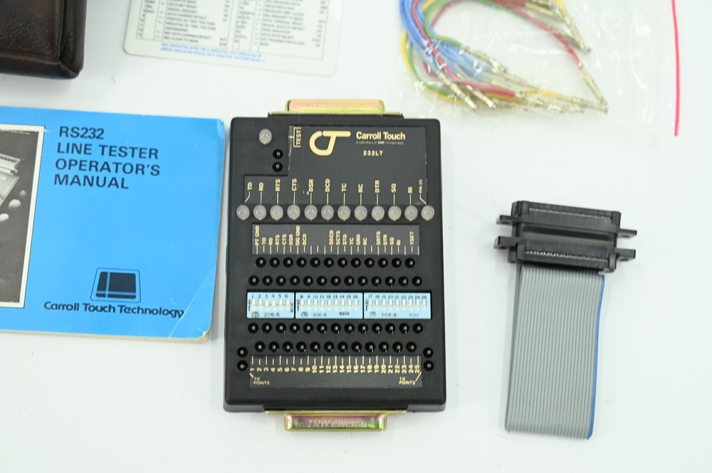 Carroll Touch Technology Multi-Link Adapter RS-232 Breakout Box Tester 232LT