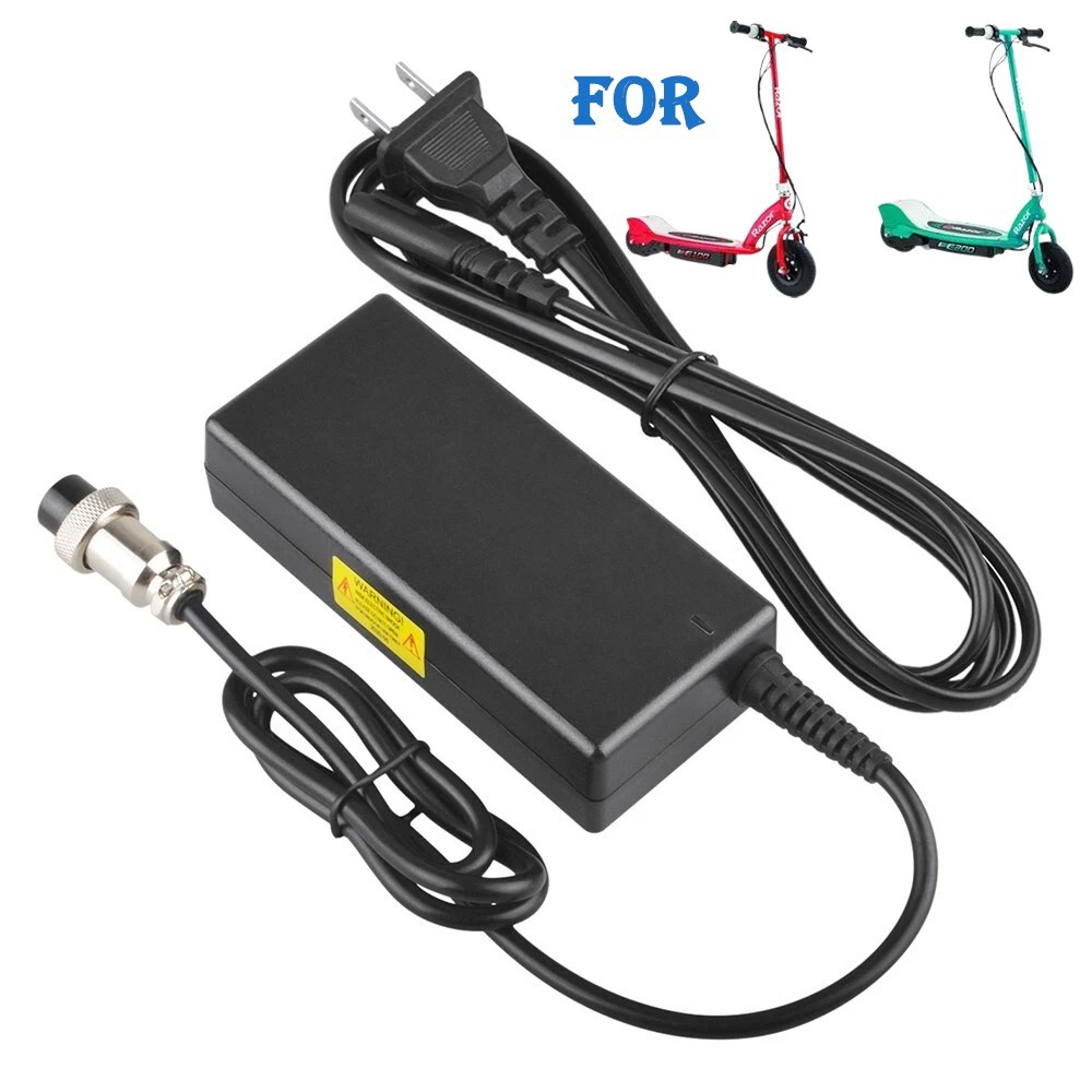 24V Charger for Razor E100 E200 E300 E125 E150 E500 E300S PR200 MX350 CC2420