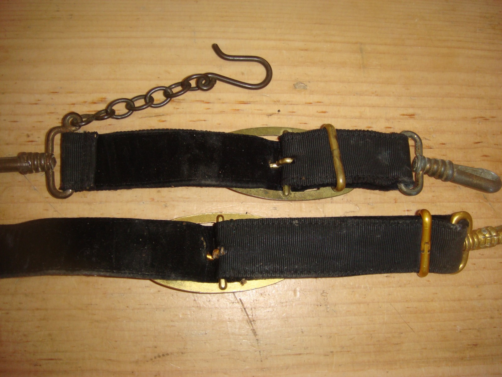 WWII German Kriegsmarine Officers Daggers Hanger Straps