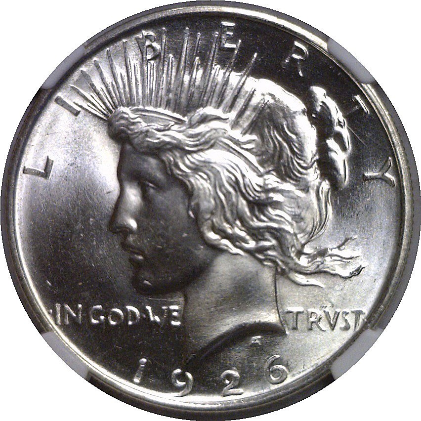 1926-D Peace Dollar NGC MS-64