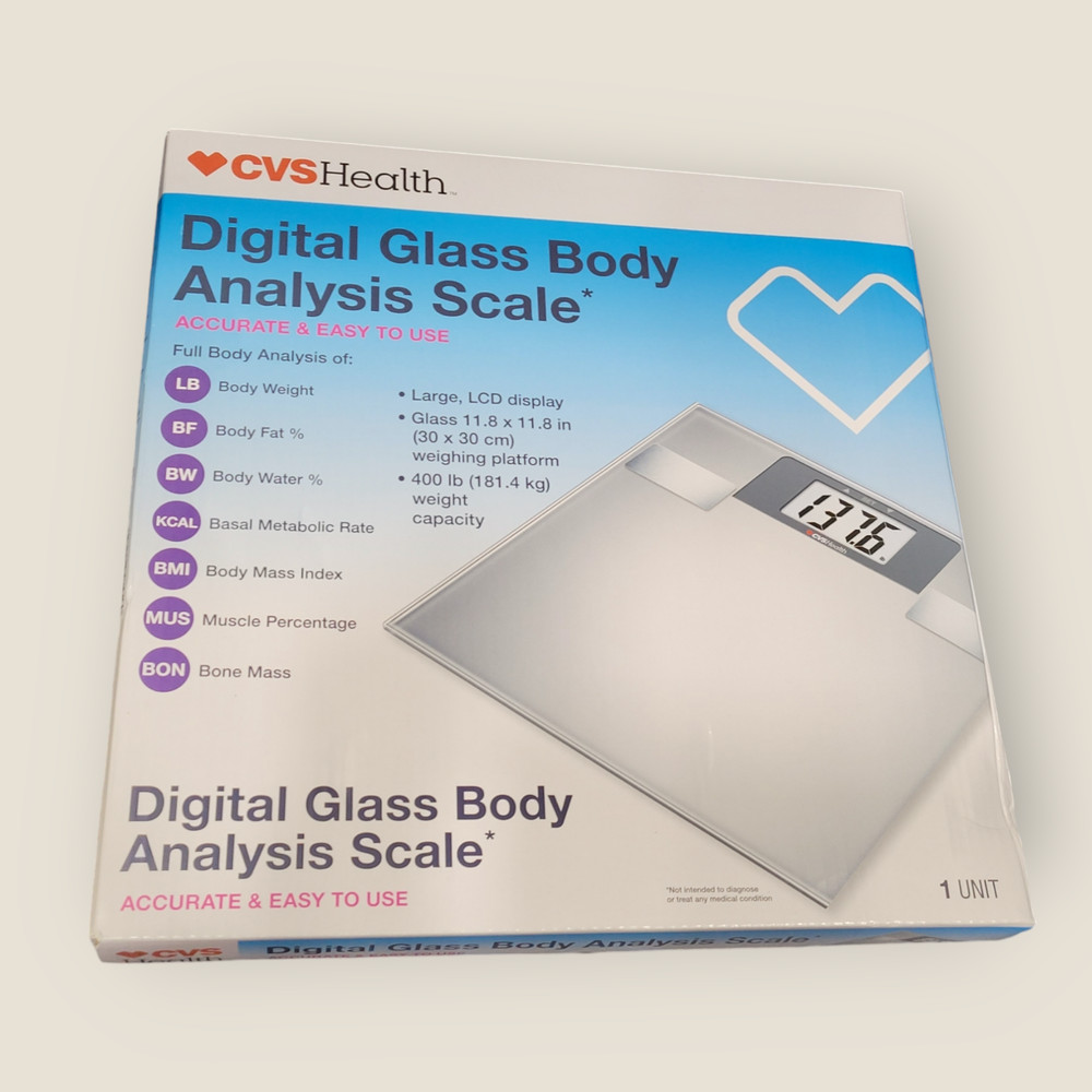 400 Digital Glass Body analysis Scale