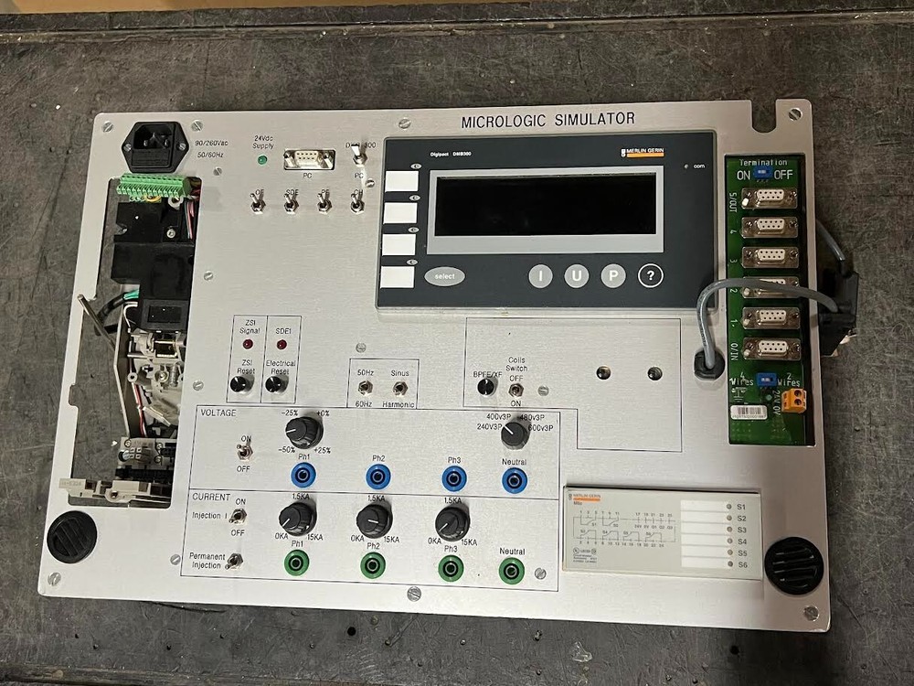 Micrologic Simulator Masterpact Square D Schneider Electric