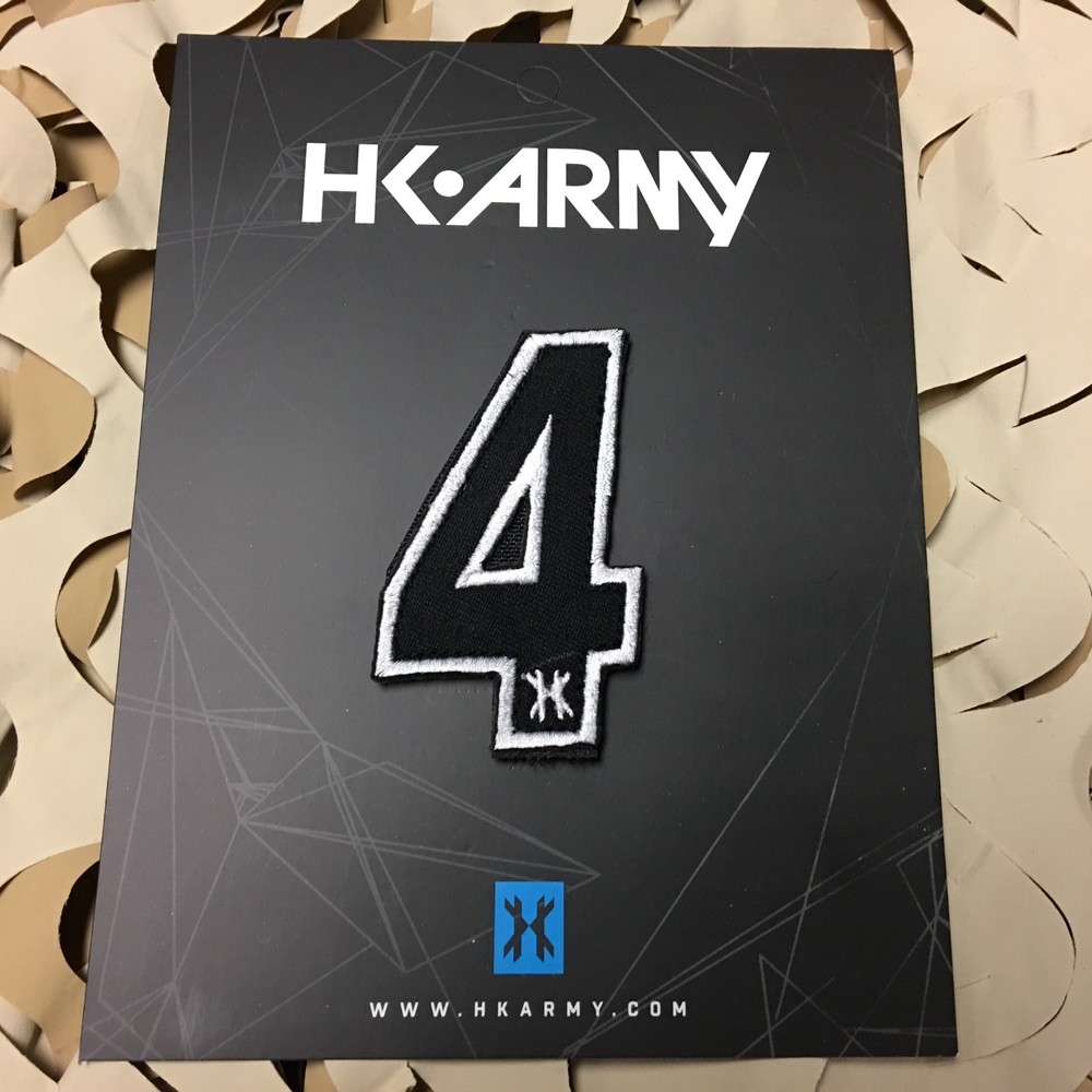 NEW HK Army Paintball Patch - Number 4