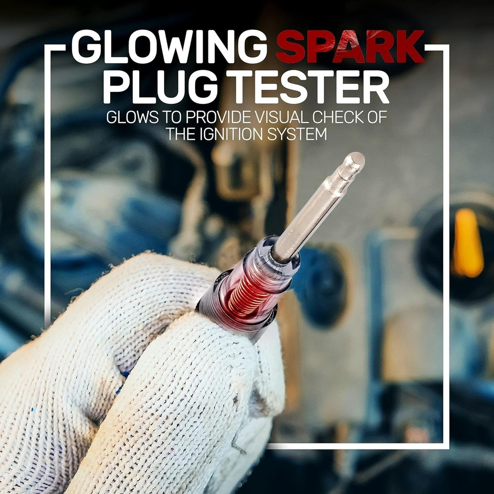 Ram-Pro Inline Spark Tester, Plug Engine Ignition 6-12 Volt Fool-Proof – Pick...