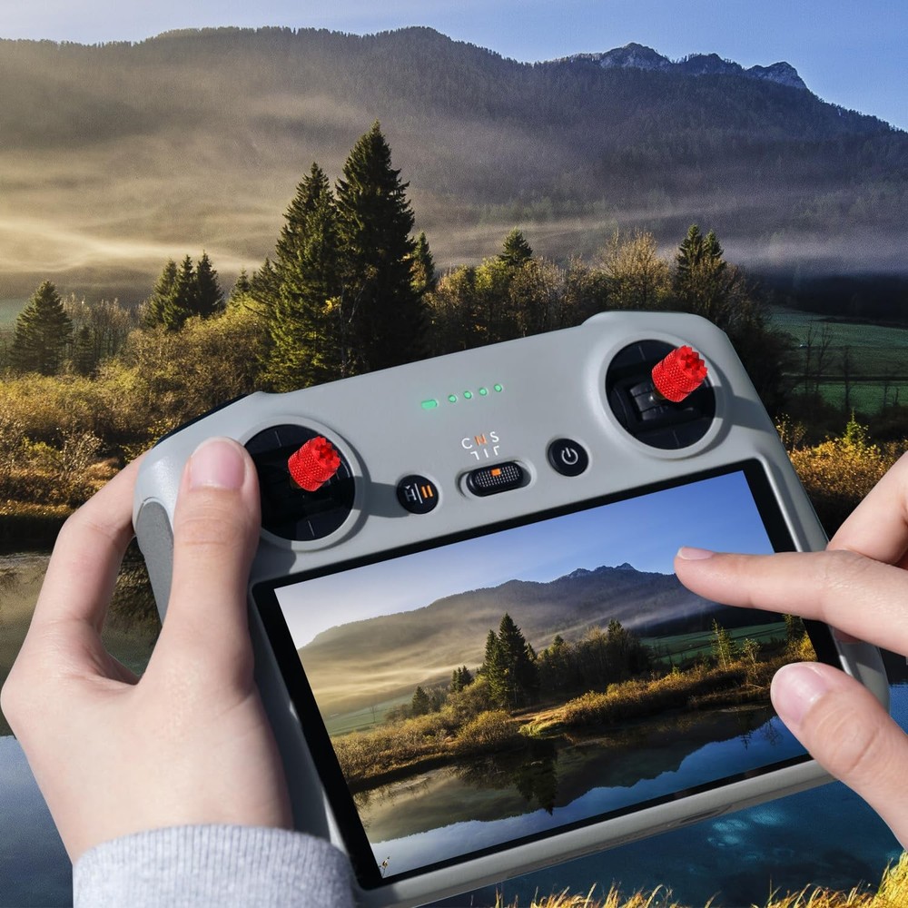 lasuroa 4pcs Drone Control Sticks, Mini Joystick Replacement Drone...