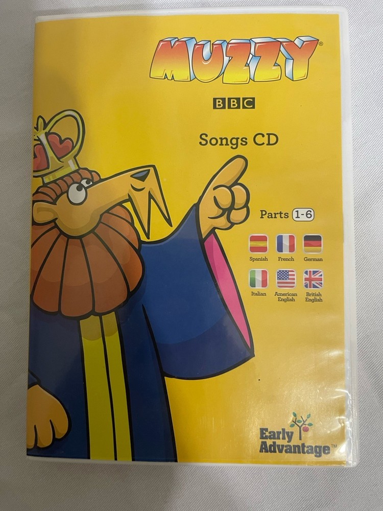 SET OF Muzzy BBC Interactive Multilingual Language Games Excercises Software DVD