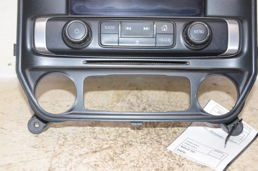 SIERRA150 2014 Information Screen 901151